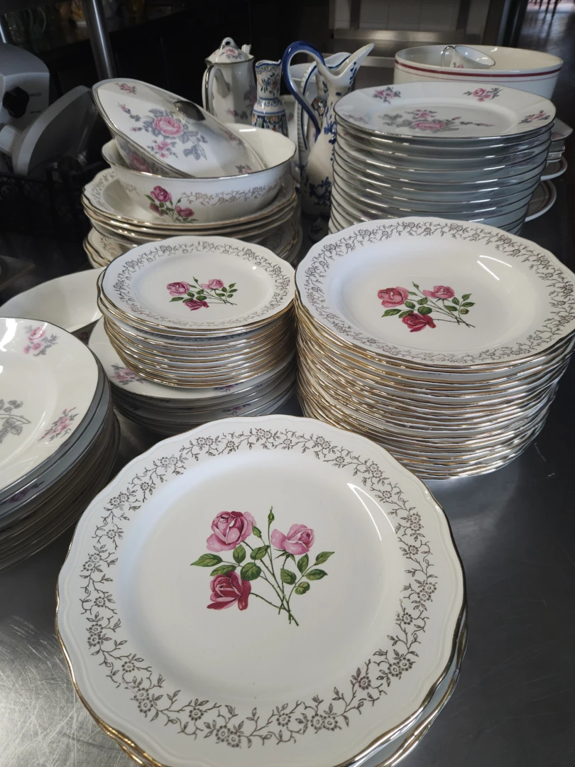 Des assiettes qui ont déjà une histoire